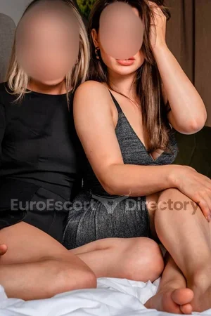 Kate Ksenia duo with girl Euro Escort