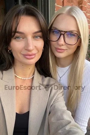 Milana Julia duo with girl Euro Escort