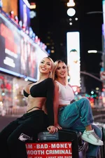 Korina Natasha duo with girl