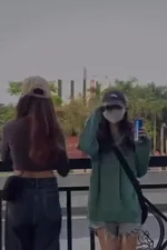 Yoona Kim duo with girl